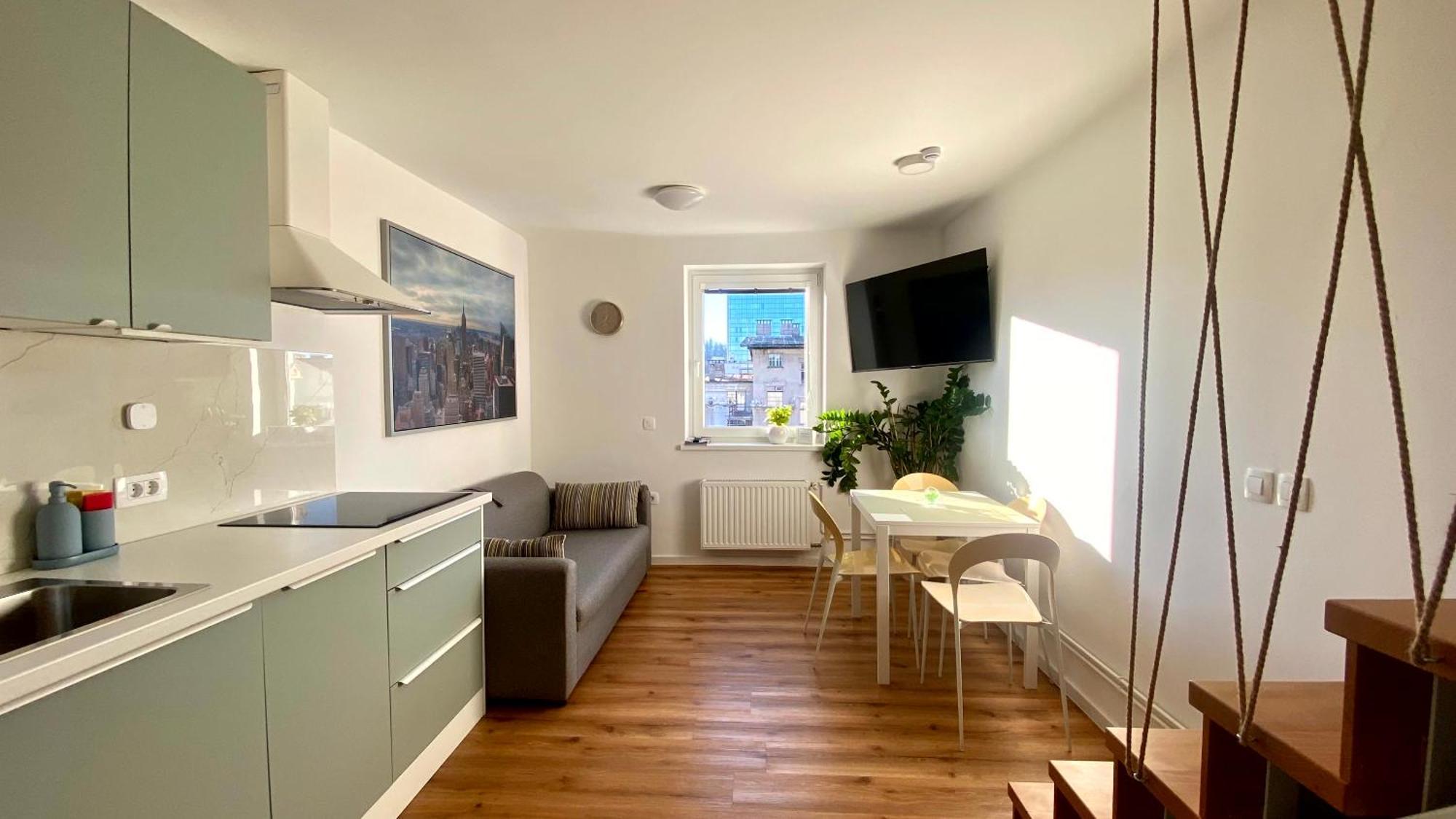 류블랴나 Little Plaza Duplex 아파트 외부 사진